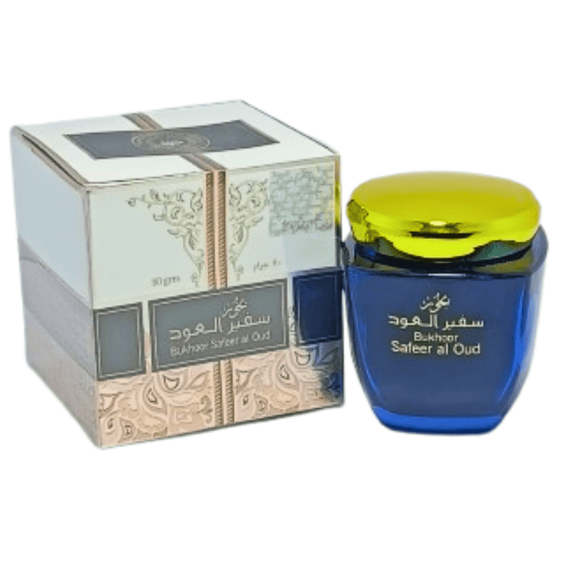 Bukhoor Safeer Al Oud 80g - Encens Oriental de Luxe - nilabeautys.com
