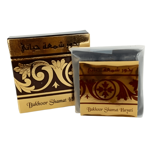 Bukhoor Shamat Hayati 40g – Encens Oriental Sucré & Fruitée de Luxe - nilabeautys.com