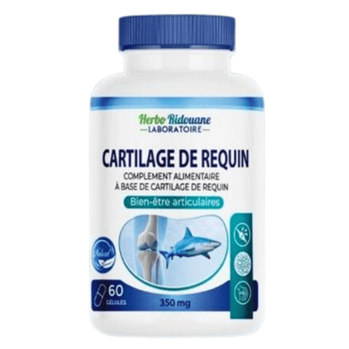 Cartilage de Requin - Arthrite 60 Gélules pour Articulations - nilabeautys.com