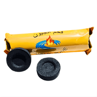 Charbon Noir Allume-Bakhoor 33mm – Disques Rapides pour Encens & Shisha - nilabeautys.com