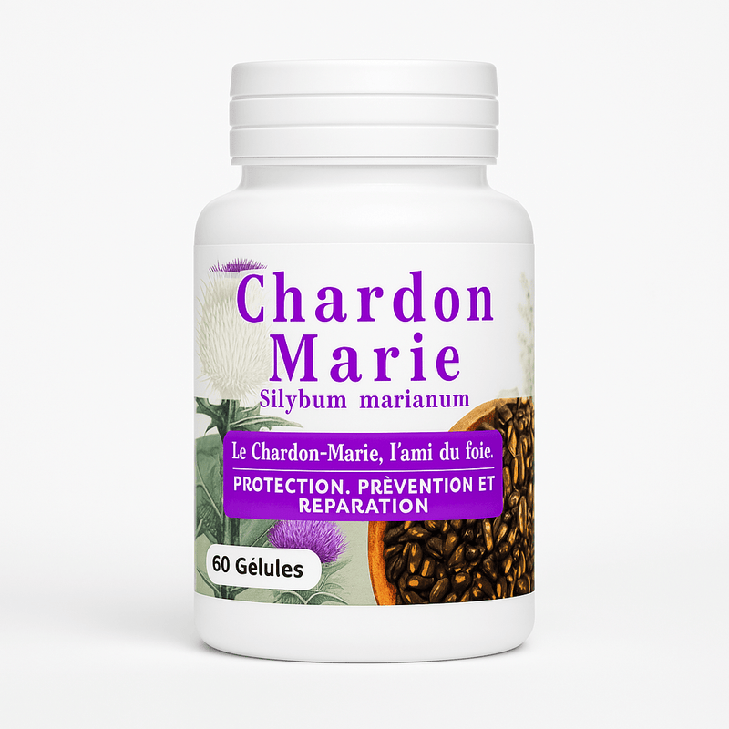 Chardon Marie 60 gélules - nilabeautys.com
