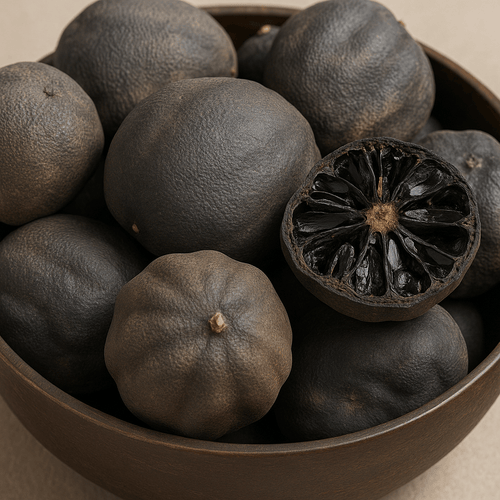 Citron Noir d'Iran Séché – Saveur Unique et Bienfaits Santé