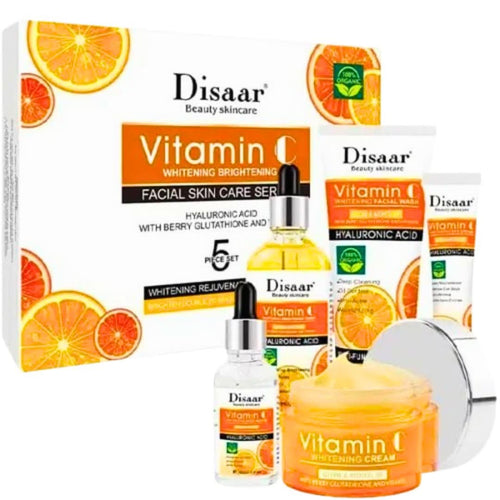 Coffret Soins Visage Vitamine C & Acide Hyaluronique