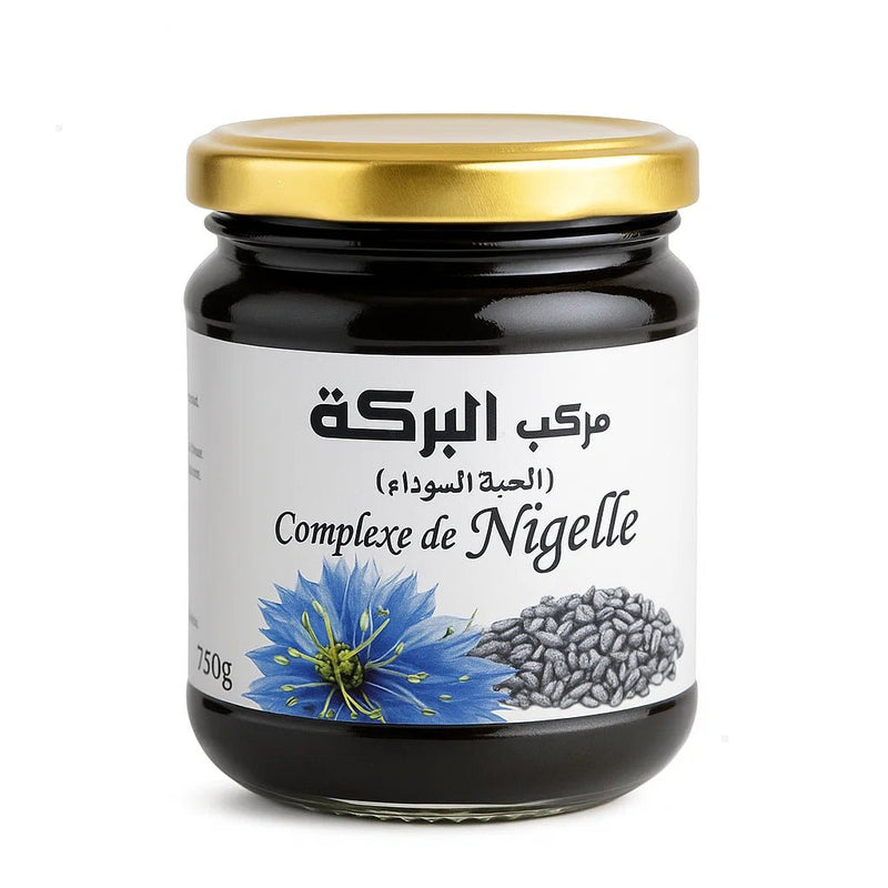 Confiture aux grains de nigelle 250 g – El Baraka | Vitalité & immunité - nilabeautys.com