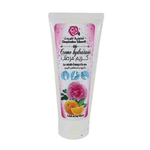 Crème à la Rose et à l'Orange du Maroc 50g