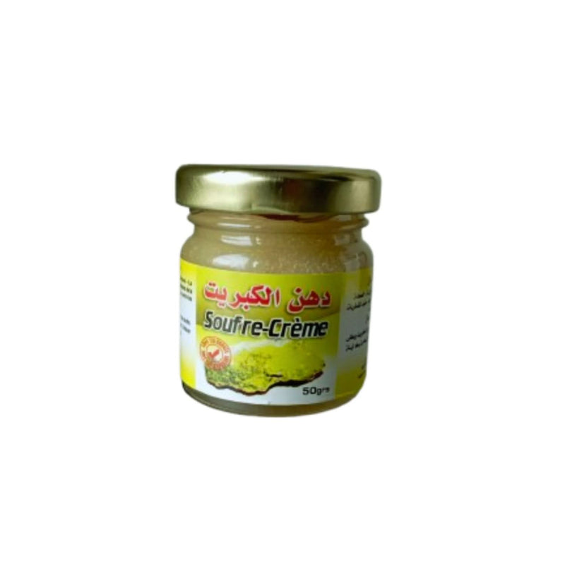 Crème Anti-Acné au Soufre 50g - Soin Dermatite & Acné

