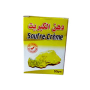 Crème Anti-Acné au Soufre 50g - Soin Dermatite & Acné

