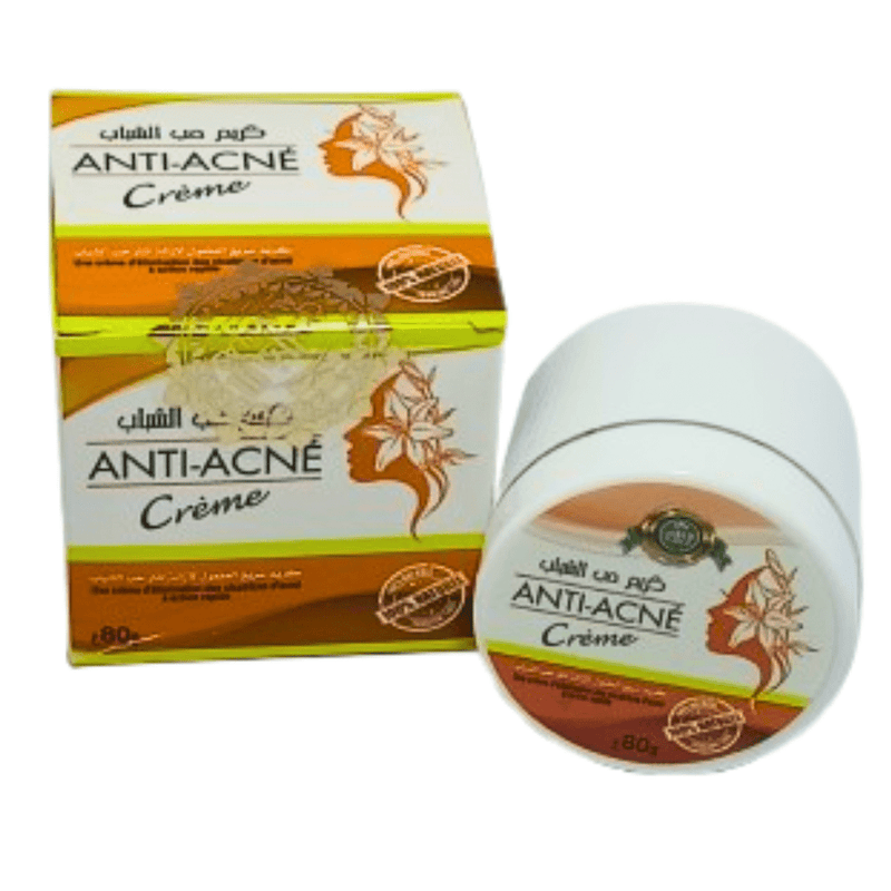 Crème Anti - Acné Naturelle du Maroc 80g - Peau Nette - nilabeautys.com
