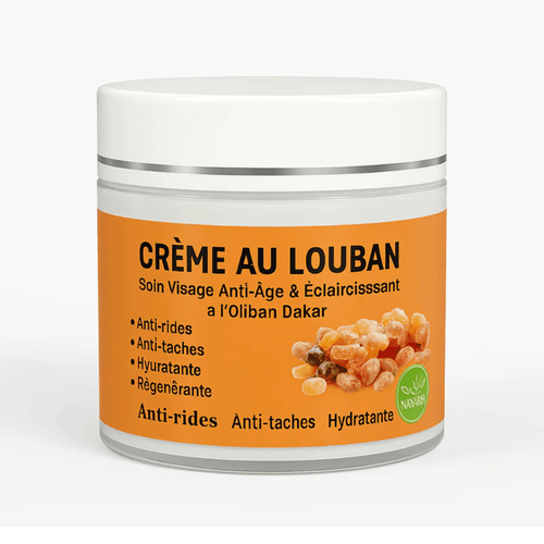 Crème Encens Oliban Louban Dakar 100g – Soin Régénérant & Anti-Âge Naturel - nilabeautys.com