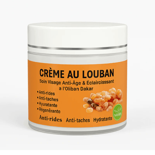 Crème Encens Oliban Louban Dakar 100g – Soin Régénérant & Anti-Âge Naturel - nilabeautys.com