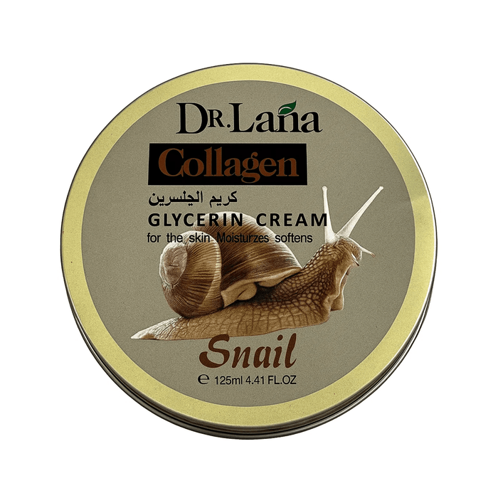 Crème Glycérine au Collagène Escargot 150ML Dr. Lana - nilabeautys.com