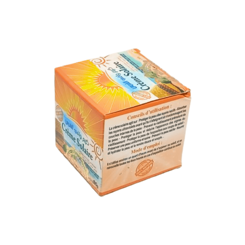 Crème Solaire Naturelle du Maroc 80g - Très Haute Protection UV | El Ikhlas - nilabeautys.com