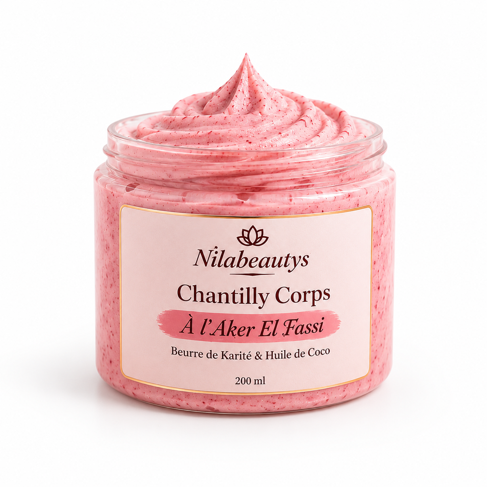Chantilly Corps à l’Aker El Fassi 200ml – Karité & Coco