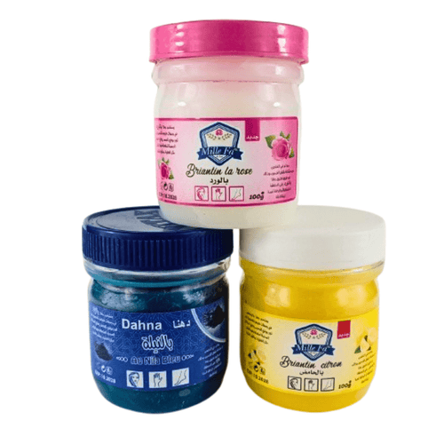 vaseline au 3 fragrance, Nila et citron et rose