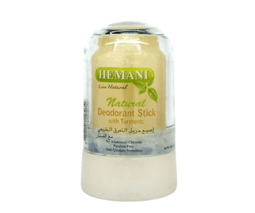 Déodorant Pierre d'Alun Curcuma 60g Hemani - nilabeautys.com