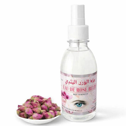 Eau Distillée de Rose du Maroc – 200ml - nilabeautys.com