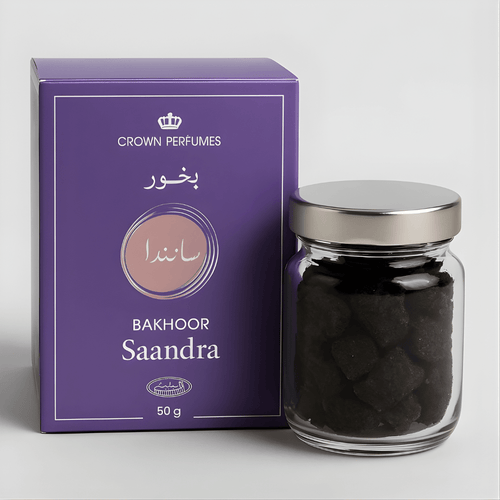 Encens Bakhoor Sandra 50g – Oud Boisé & Floral Élégant - nilabeautys.com
