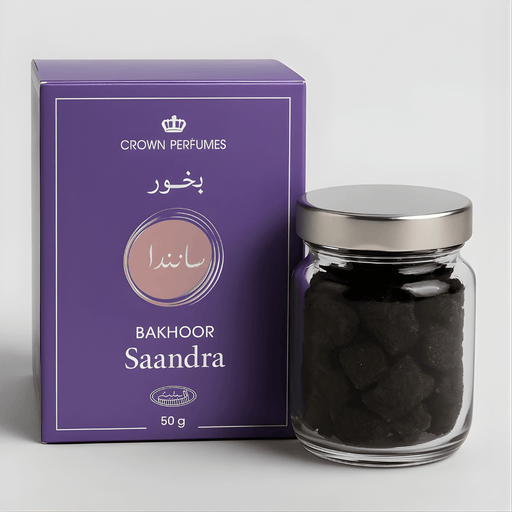 Encens Bakhoor Sandra 50g – Oud Boisé & Floral Élégant - nilabeautys.com