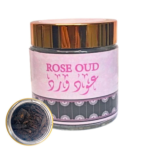 Encens Bakhor Oud Al Ward par Al Misbah 50g