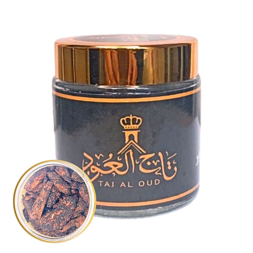 Encens Bakhour Taj Al Oud 50g - Parfum Exotique Arabe