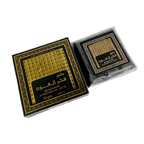 Encens Fakhar el Oud 40g – Parfum Oriental Boisé & Ambré - nilabeautys.com