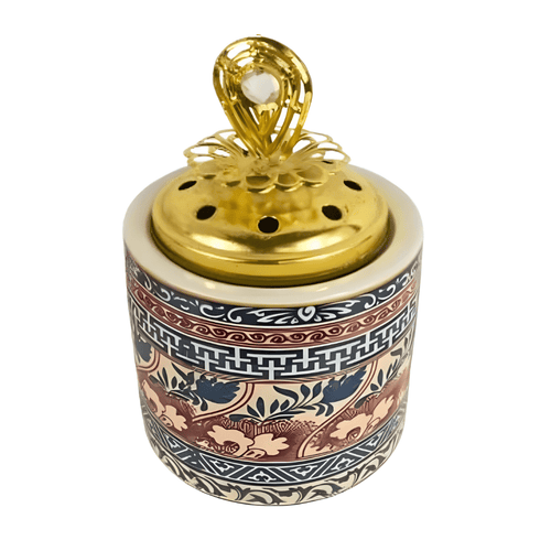 Encensoir Mabkhara Artisanale en Cristal & Verre – Design Marocain Zellige - nilabeautys.com