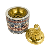 Encensoir Mabkhara Artisanale en Cristal & Verre – Design Marocain Zellige - nilabeautys.com