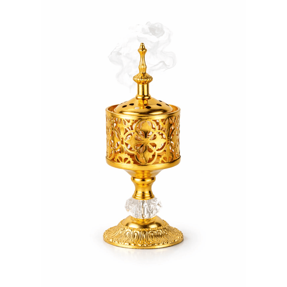 Encensoir Oriental Doré Ramadan | Décoration & Bakhour - nilabeautys.com