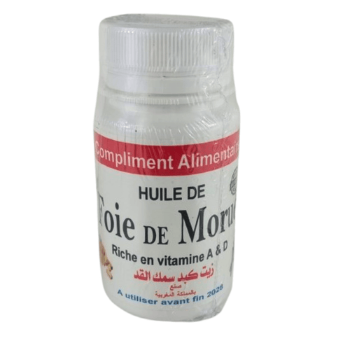 Foie de Morue en Gélules – 60 Gélules