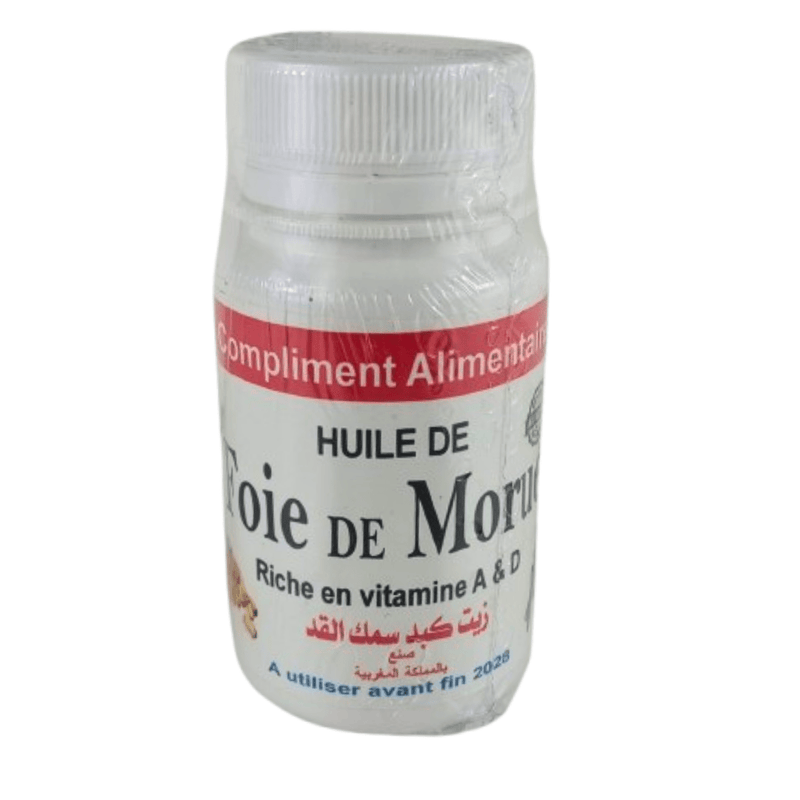 Foie de Morue en Gélules – 60 Gélules - nilabeautys.com