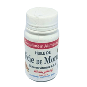 Foie de Morue Naturel 500 mg – Vitamines A et D - nilabeautys.com