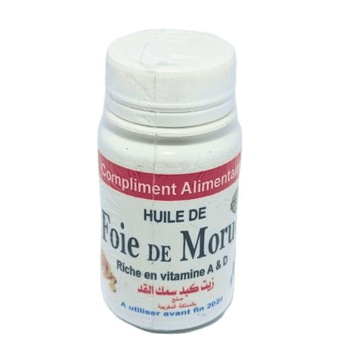 Foie de Morue Naturel 500 mg