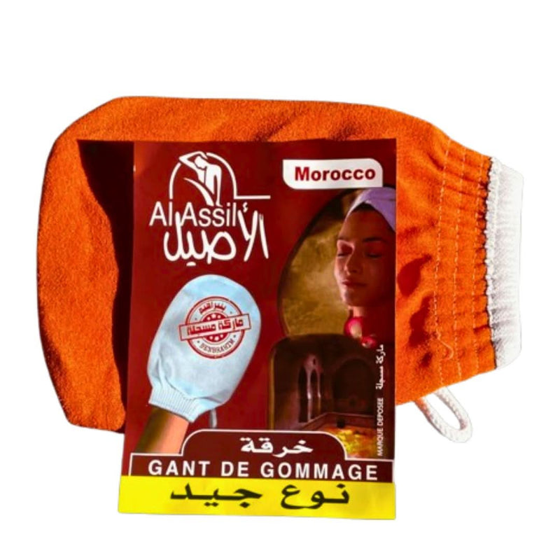 Gant de Gommage Hammam Al Assil - Exfoliant Naturel - nilabeautys.com