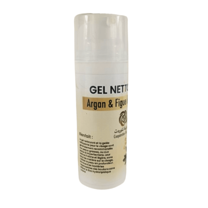 Gel Nettoyant Argan & Figue de Barbarie 150ml - nilabeautys.com