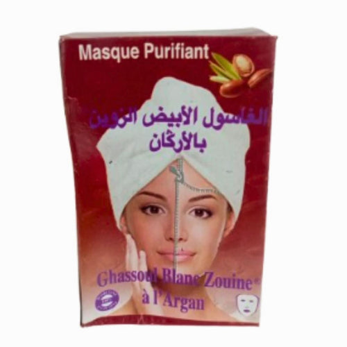 Ghassoul Blanc Visage à l'Argan