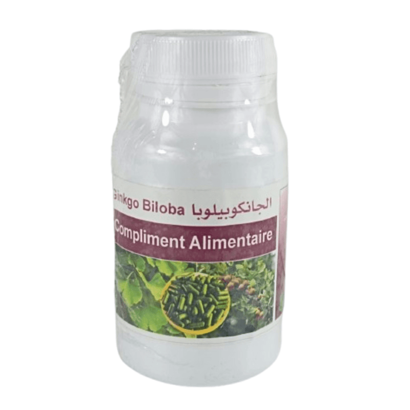 Ginkgo Biloba Complément Alimentaire – 60 Gélules - nilabeautys.com