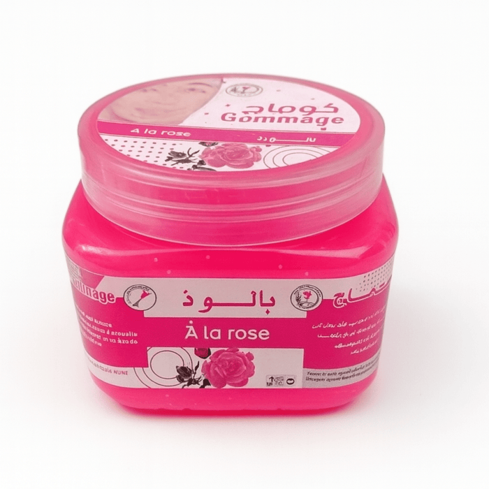 Gommage à la Rose de Damas du Maroc 110g - nilabeautys.com