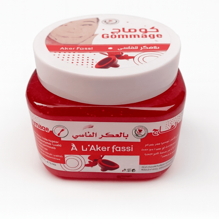 Gommage à l’Aker Fassi 110g – Éclat, Douceur & Anti - Rides - nilabeautys.com