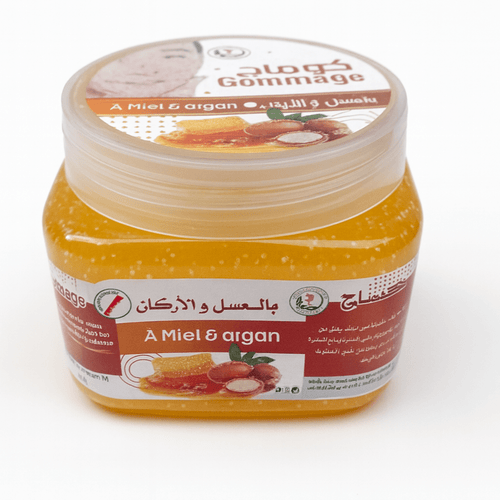 Gommage au Miel et à l’Argan du Maroc 110g - nilabeautys.com