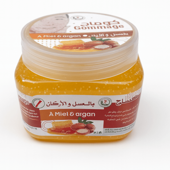 Gommage au Miel et à l’Argan du Maroc 110g - nilabeautys.com