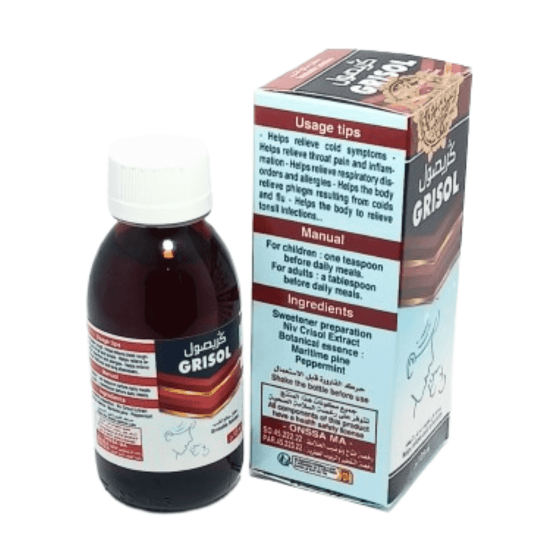 Grisol Élixir Contre le Taux 125ml – Régulation Sanguine Naturelle - nilabeautys.com