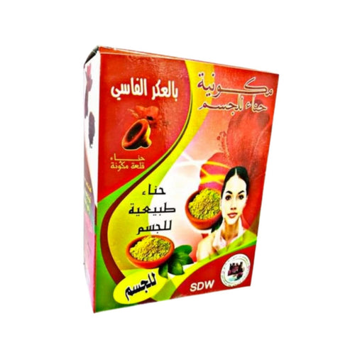 Henné Pour Le Corps Avec Aker Fassi 150g