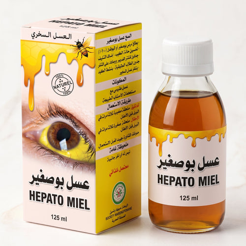 Hepato Miel 125ml | Mélange naturel aux plantes - nilabeautys.com