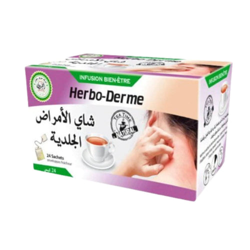 Herbo-Derme Thé – 24 Sachets Purifiants