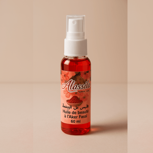 Huile Aker El Fassi 60ml – Soin Naturel Éclat & Beauté