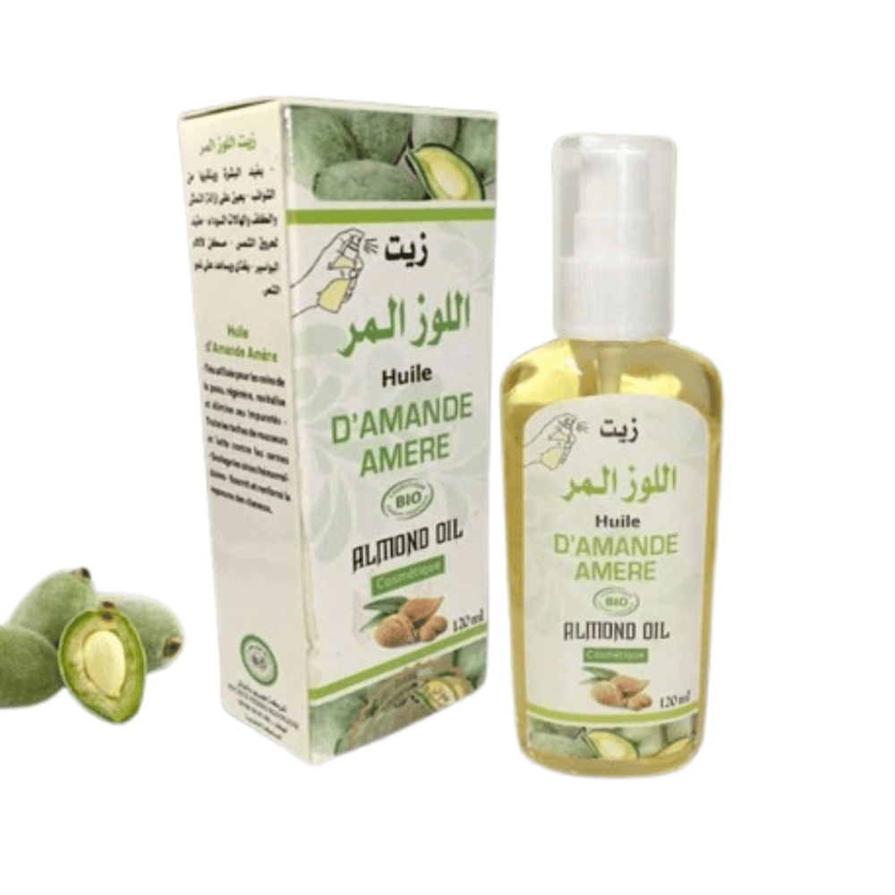Huile Amande Amère Cosmétique – Spray 120ml - nilabeautys.com