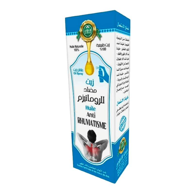 Huile Anti - Rhumatisme 120ml – Soulagement Douleurs Articulaires - nilabeautys.com