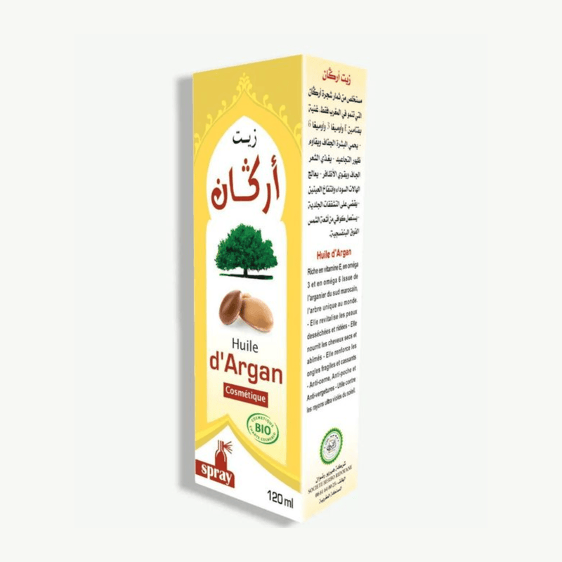 Huile Argan Artisanale en Spray 120ml - nilabeautys.com