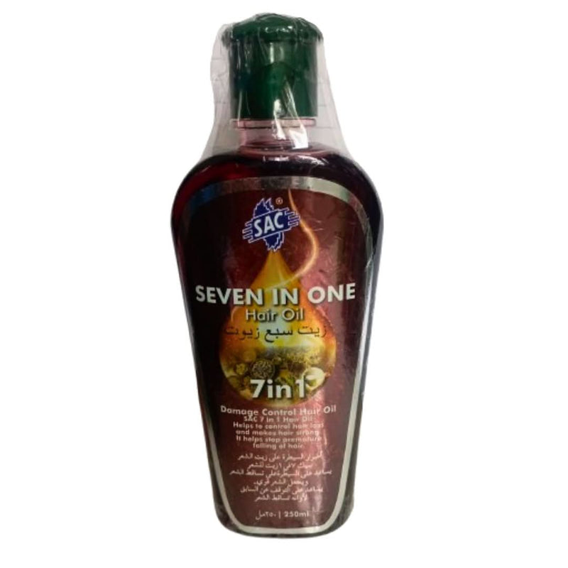 Huile Capillaire 7 Huiles Naturelles 250ml - Soin Complet - nilabeautys.com