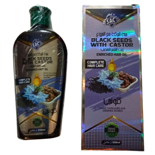 Huile Cheveux Nigelle & Ricin 250ml